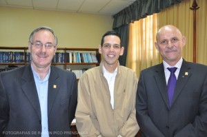 Visita de Juan Carlos García al Equipo Rectoral 2