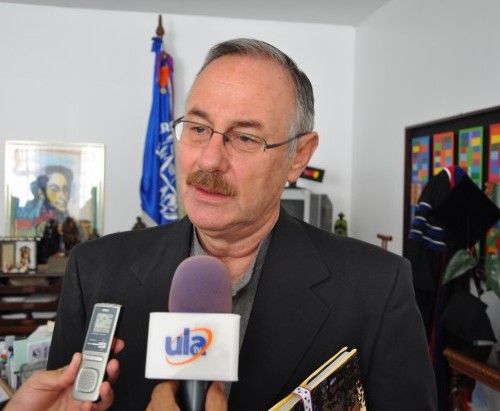 José María Andérez, secretario de la ULA (Foto Ramón Pico)