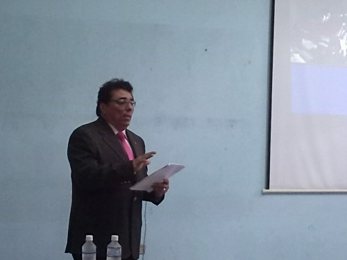 José Pascual Mora García, profesor titular de la ULA Táchira (foto: Marlene Otero).